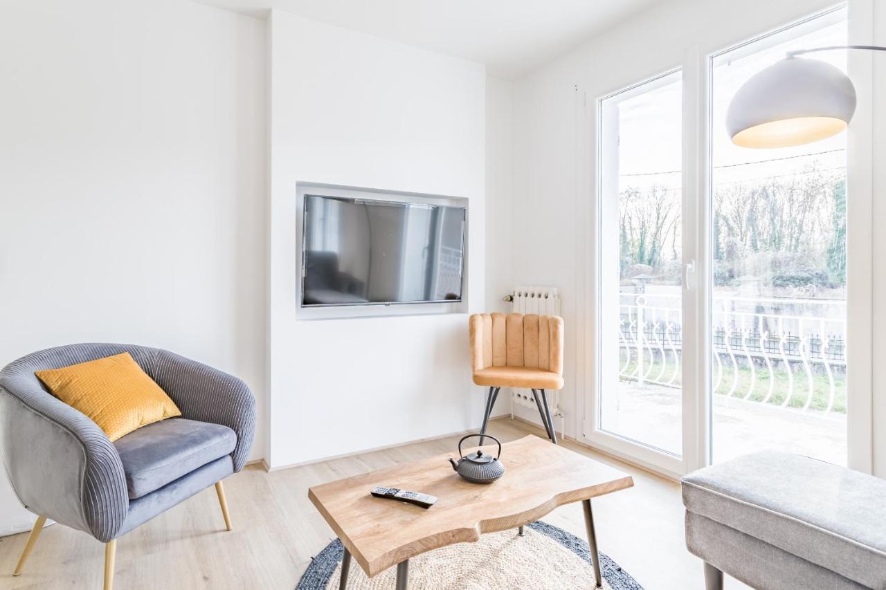 Duplex Providence - Ideal Groupe - Confort - Parking Prive Troyes Luaran gambar