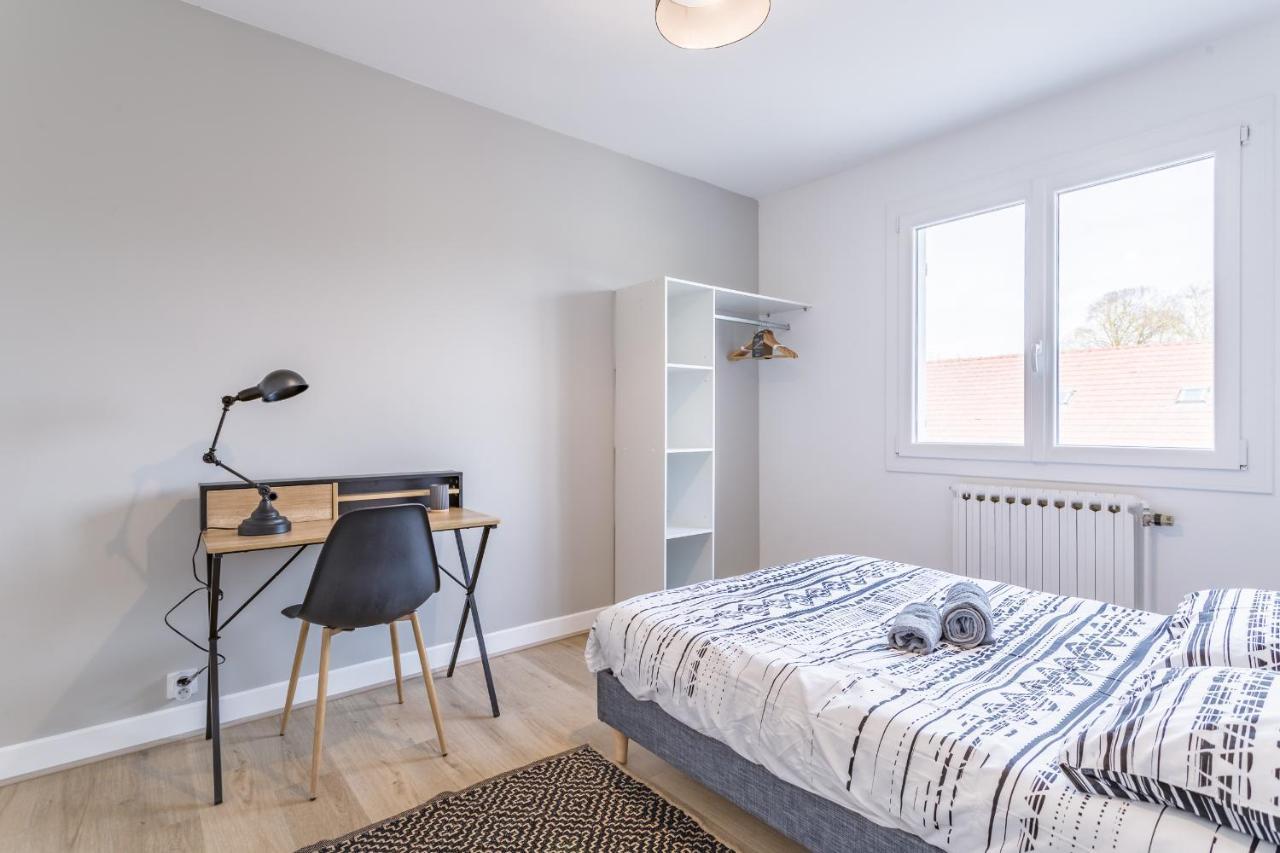 Duplex Providence - Ideal Groupe - Confort - Parking Prive Troyes Luaran gambar